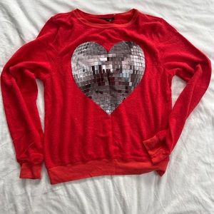 WILDFOX Disco Heart Short, NWT size Small